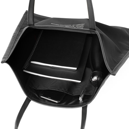 CHARLTON TOTE BAG TWILL BLACK