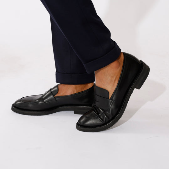 【ふにゃ男シリーズ】アンライニング コインローファー