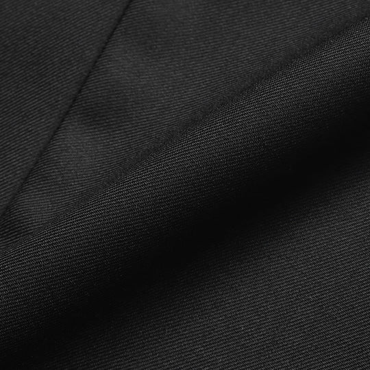 Twill Easy Trousers 【TECHWOOL®】ウォッシャブルツイル ブラック