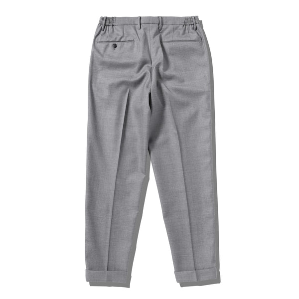 Twill Easy Trousers【TECHWOOL®】ウォッシャブルツイル men-easy-pants-gray-CLG20030-