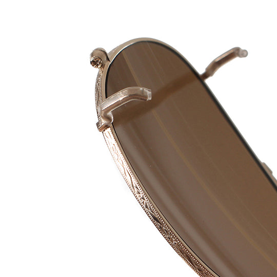 THUNDERCAT CLIP ON 18K GOLD MATTE BLACK × BROWN SMOKE