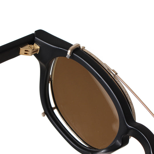 THUNDERCAT CLIP ON 18K GOLD MATTE BLACK × BROWN SMOKE