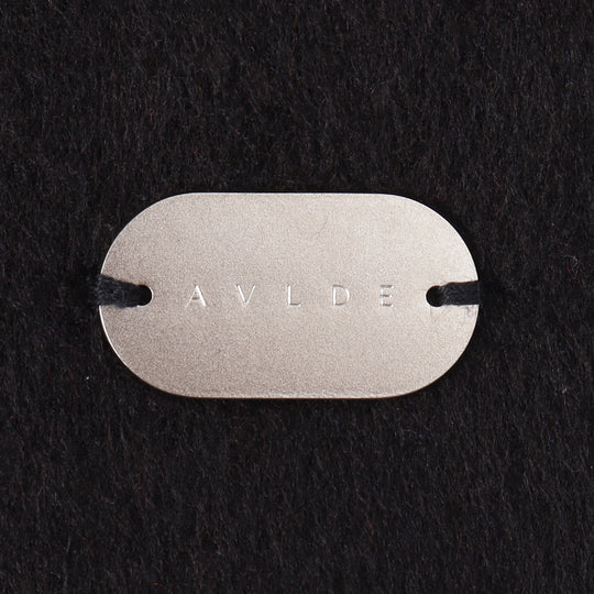 100%シルクマフラーブラック TESSITURA DI NOVARA製(Ermenegildo Zegnaグループ)