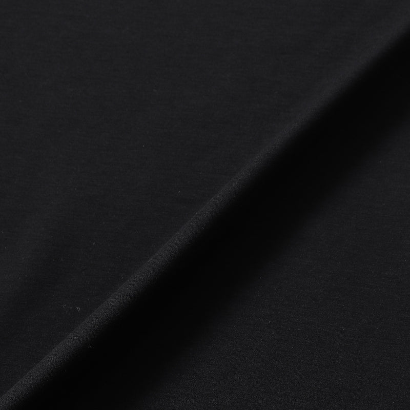 【干場着用モデル】<br>SUVIN PLATINUM<br>VネックTシャツ ブラック