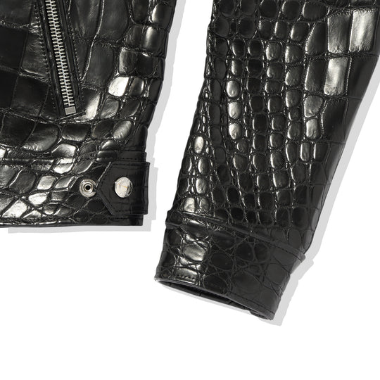 F1 ダブルライダース クロコダイルレザー