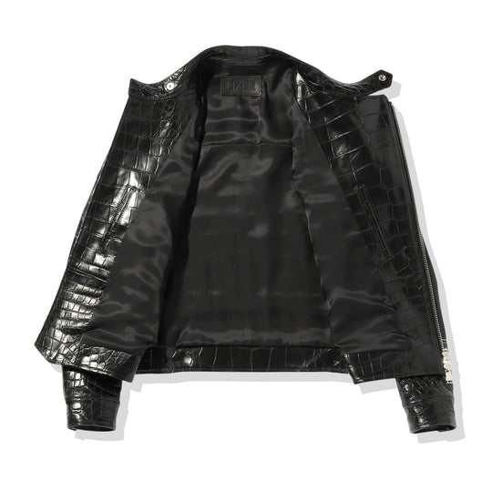 F1 ダブルライダース クロコダイルレザー