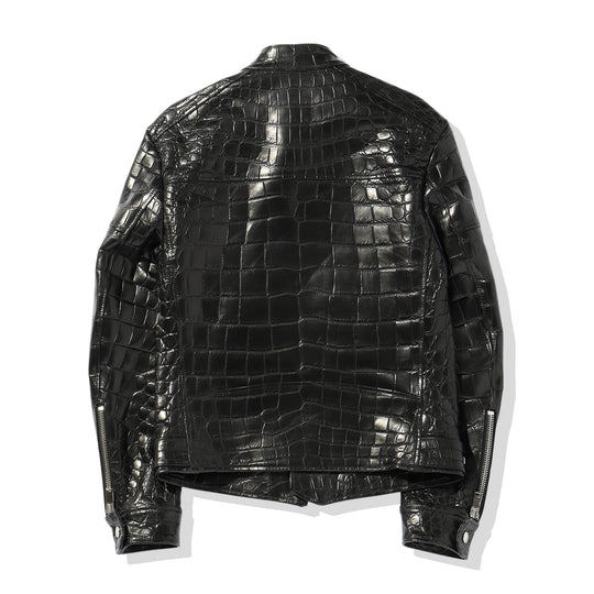 F1 ダブルライダース クロコダイルレザー