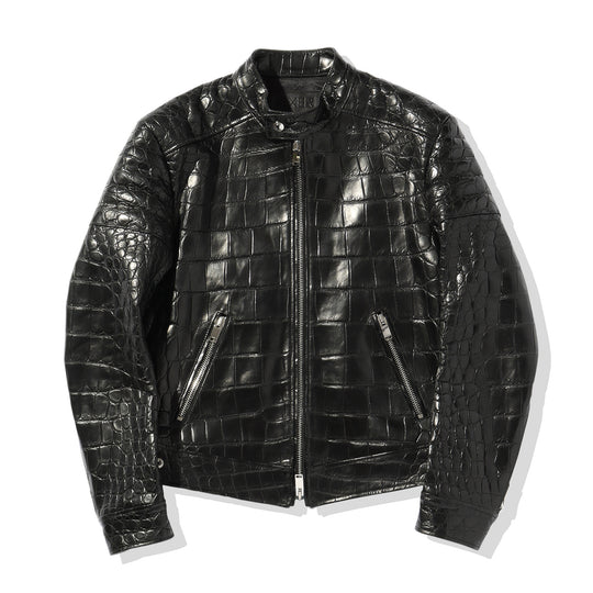 F2 シングルライダース クロコダイルレザー