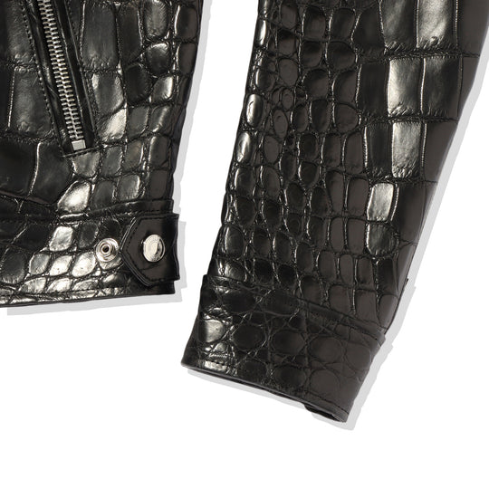 F2 シングルライダース クロコダイルレザー