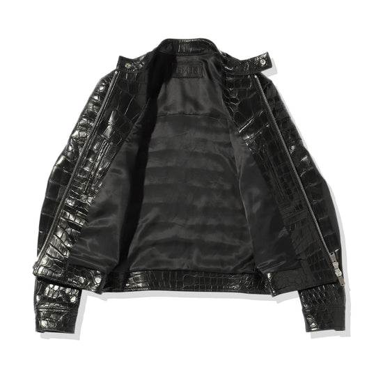 F2 シングルライダース クロコダイルレザー