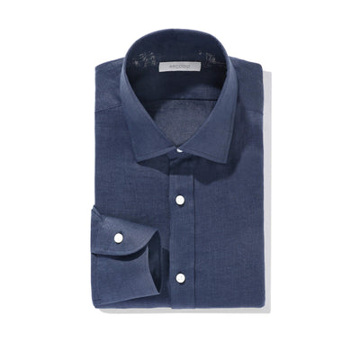 GINO フレンチリネン ネイビー