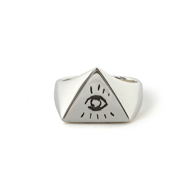 Illuminati Eyes リング 925 Silver