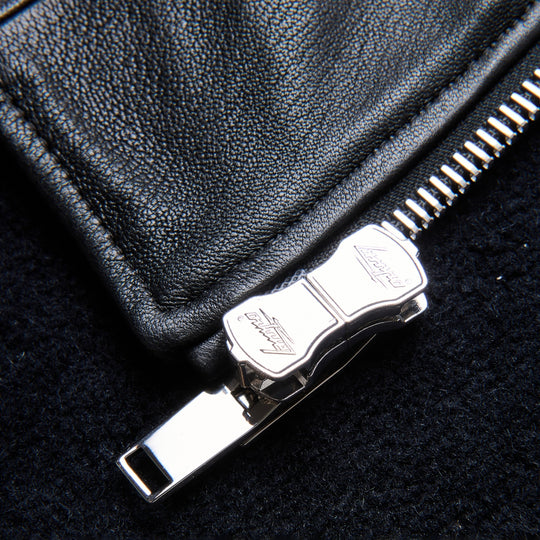 【1PIU1UGUALE3 × FIXER】  ストレッチレザーシングルライダース