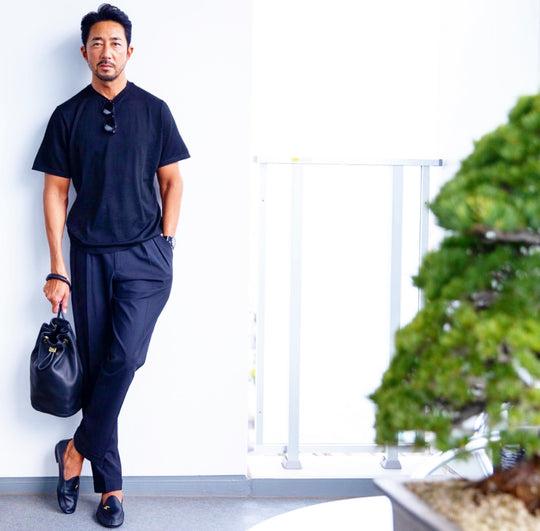 ドローストリングバッグ スモール ブラック