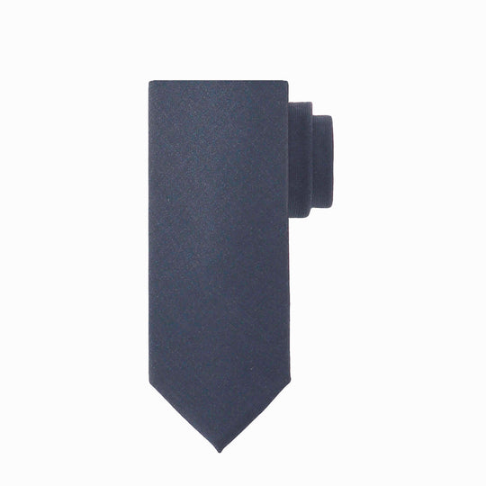 Loro Piana Fabric Super150's Wool ウールタイ5.5cm カラー:メランジネイビー