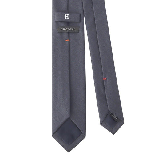 Loro Piana Fabric Super150's Wool ウールタイ5.5cm カラー:メランジネイビー