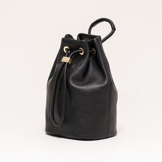 ドローストリングバッグ スモール ブラック