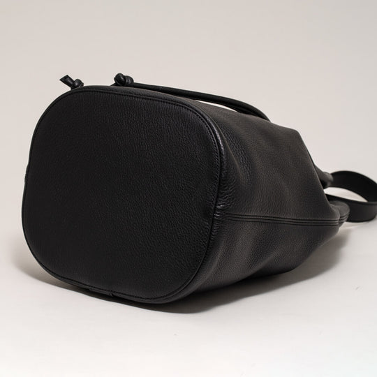 ドローストリングバッグ ラージ ブラック