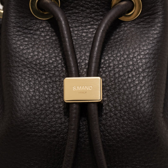 ドローストリングバッグ スモール ブラック