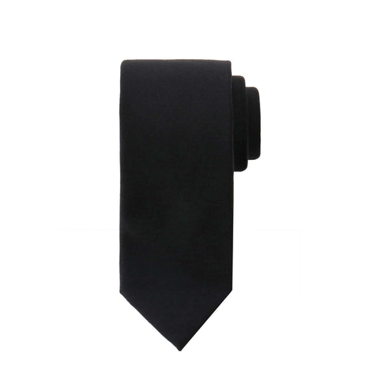 Loro Piana Fabric Super150's Wool 定番 ウールタイ カラー:ブラック