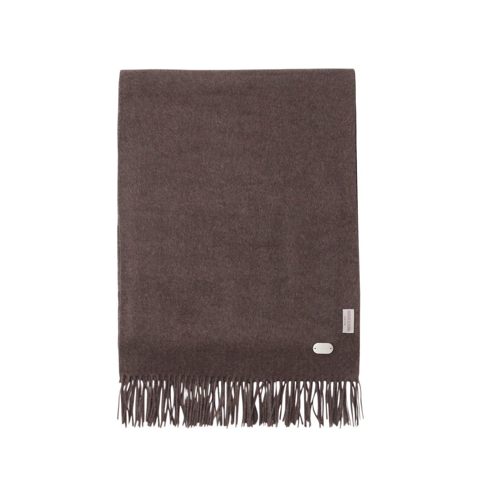 100%シルクストール ブラウン TESSITURA DI NOVARA製(Ermenegildo