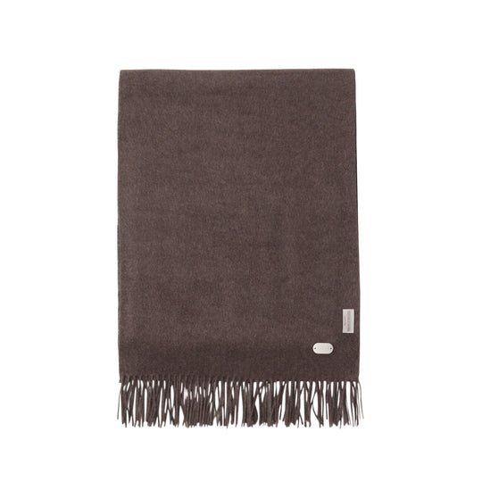 100%シルクストール ブラウン TESSITURA DI NOVARA製(Ermenegildo Zegnaグループ)