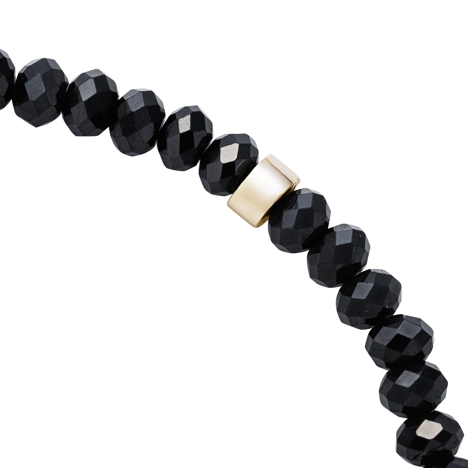 YOSHIMASA HOSHIBA×GENTLEMAN /ブラックスピネル［8月］/ブレスレット