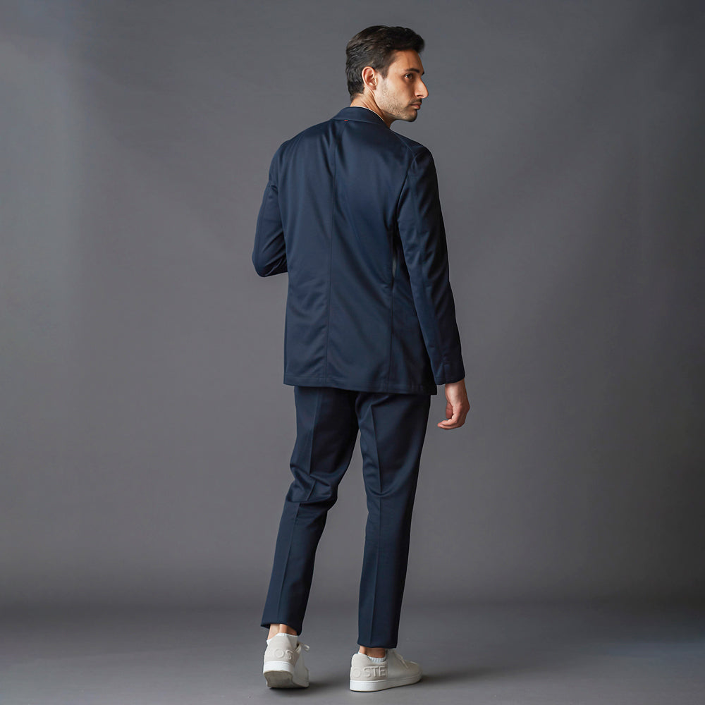 ストレッチ テーラード ジャケット ネイビー – MINIMAL WARDROBE