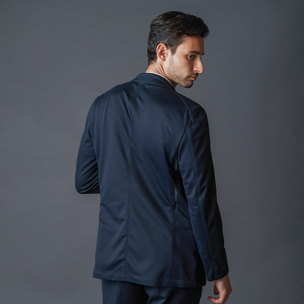 ストレッチ テーラード ジャケット ネイビー – MINIMAL WARDROBE