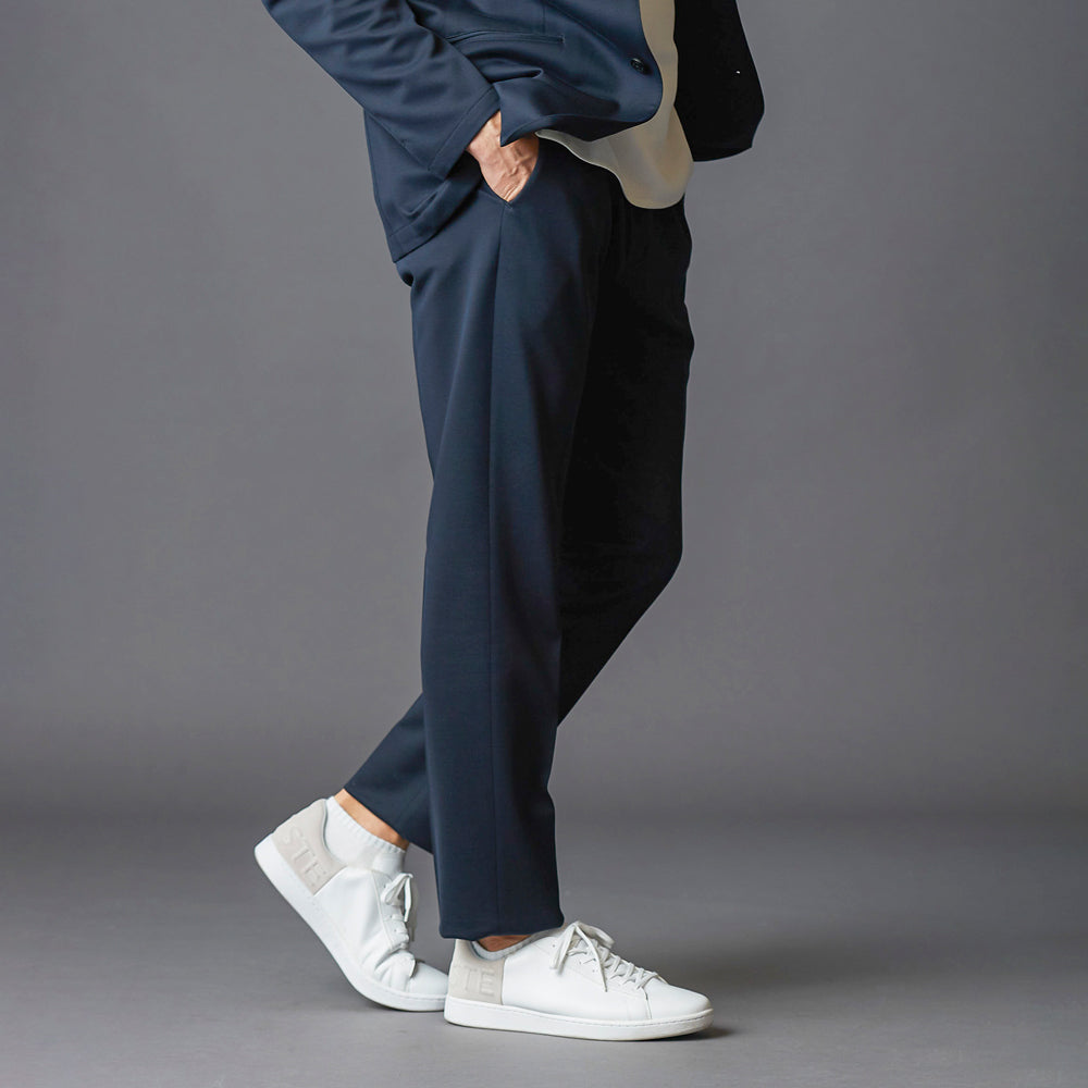 ストレッチ トラウザーズ ネイビー – MINIMAL WARDROBE
