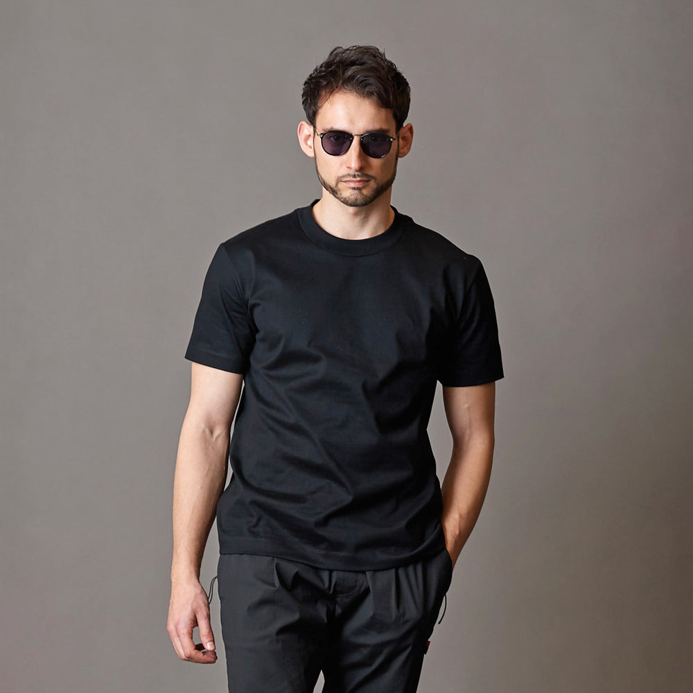 バックロゴ Tシャツ ブラック – MINIMAL WARDROBE（ミニマル