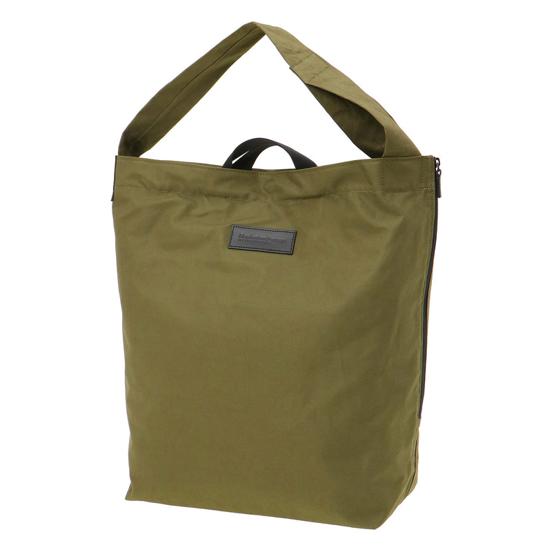 RAFFERTY TOTE (L) VENTILE FABRIC OLIVE