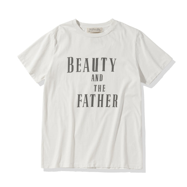 24SS SP加工T(BEAUTY AND THE FATHER) オフホワイト