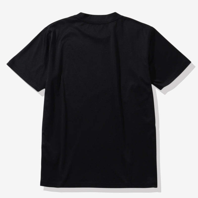 スムースコットンTシャツ ブラック 037_W