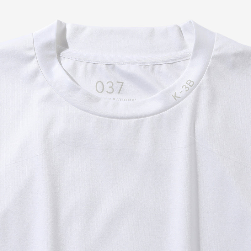 スムースコットンTシャツ ホワイト 037_W