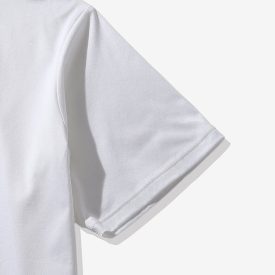 スムースコットンTシャツ ホワイト 037_W