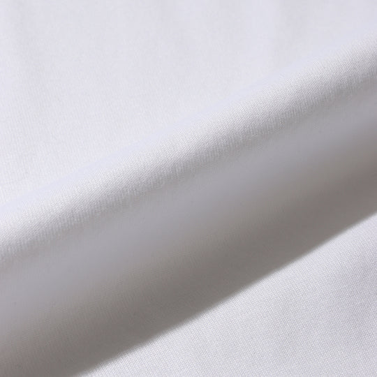 スムースコットンTシャツ ホワイト 037_W