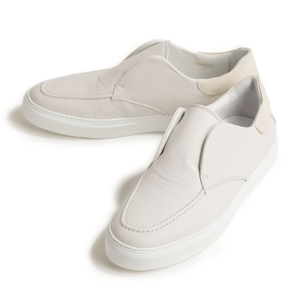 シュリンクレザー スリッポン Z16964 オフホワイト – MINIMAL WARDROBE
