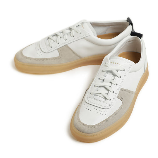 ジャーマントレーナー スニーカー BIANCO/BLU(ホワイト/ネイビー)