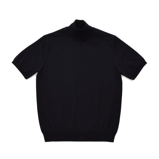 terroir モックネックプルオーバー ブラック