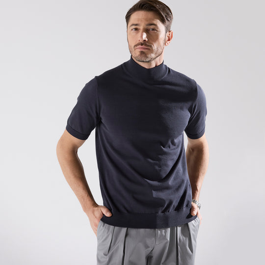 terroir モックネックプルオーバー アスファルトグレー