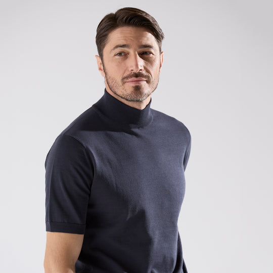 terroir モックネックプルオーバー アスファルトグレー