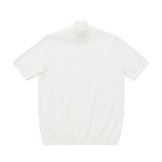 terroir モックネックプルオーバー ホワイト