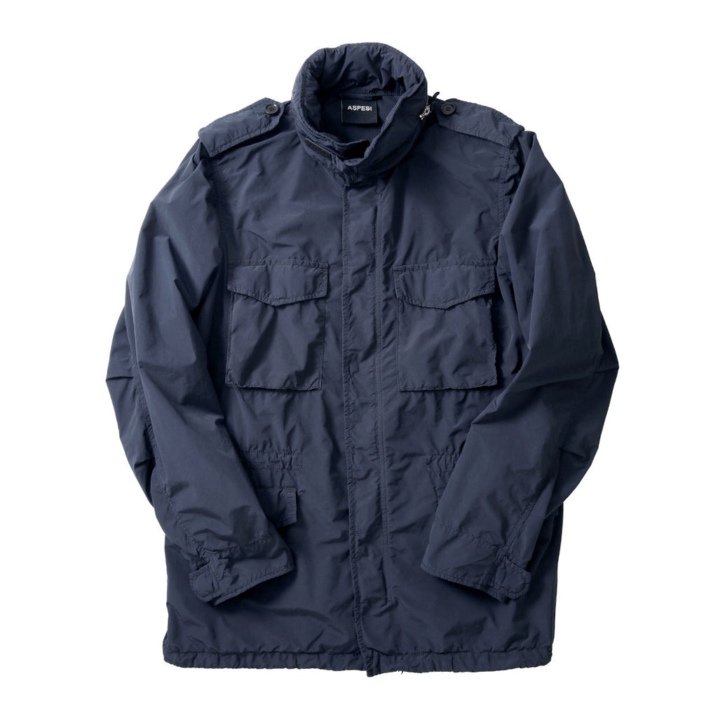 ASPEI Ｍ65 ミリタリージャケット ネイビー ポリエステルナイロン M65 フィールドジャケット ネイビー – MINIMAL