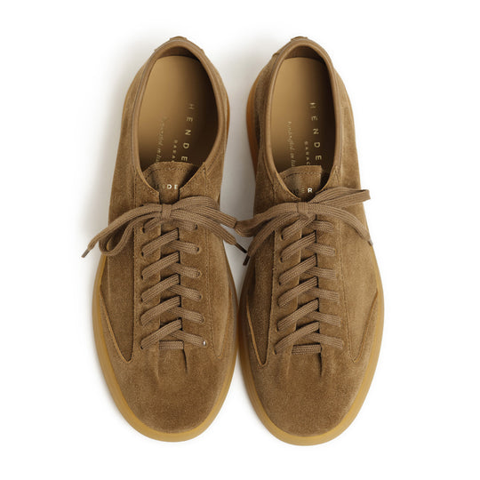 アンラインド スエードスニーカー ROVESCIATA LAND/ブラウン