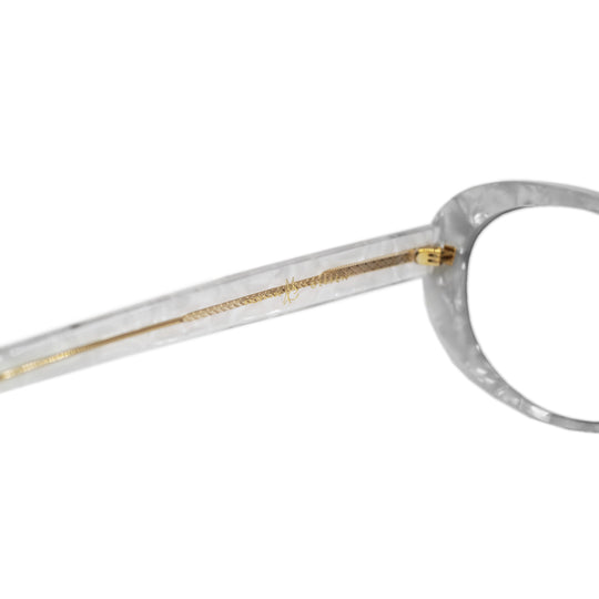 GEFFEN サングラス WHITE PEARL / CLEAR LIGHT MIRROR LENS