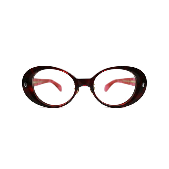 GEFFEN サングラス RED CLEAR DEMI / CLEAR LIGHT MIRROR LENS
