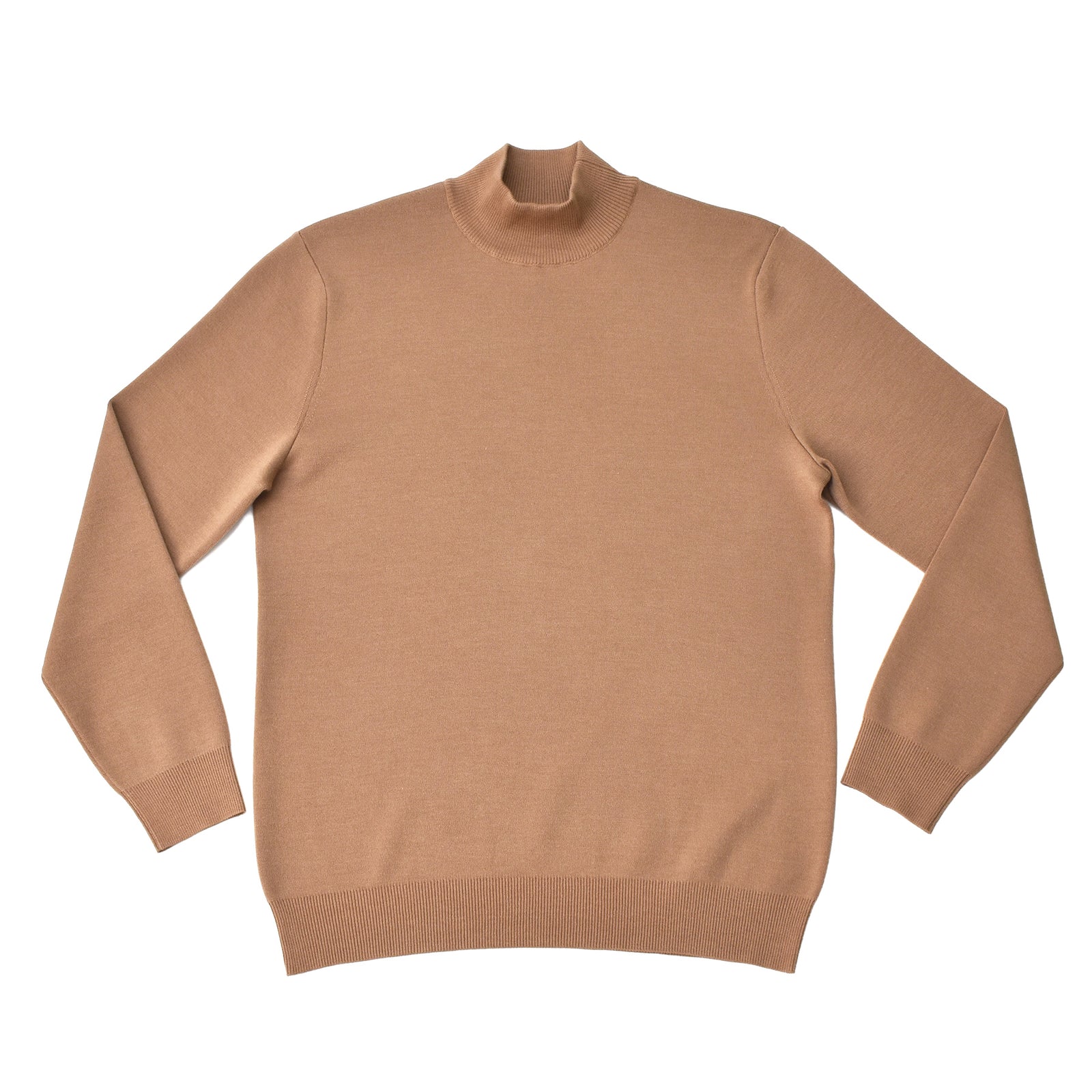 lusso ハイネックプルオーバー シガーベージュ – MINIMAL WARDROBE
