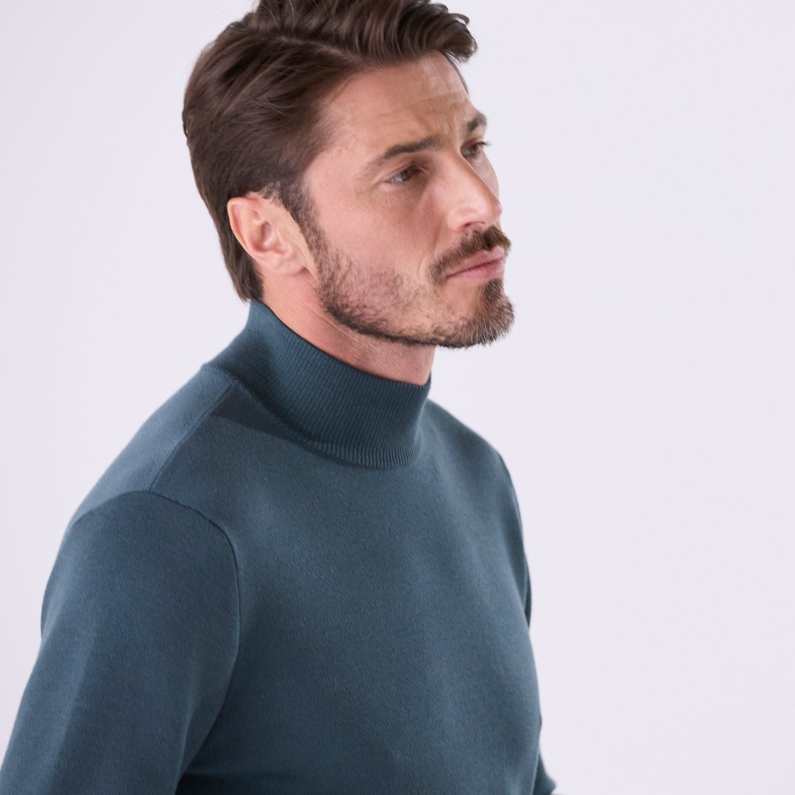 lusso ハイネックプルオーバー ギニグリーン – MINIMAL WARDROBE