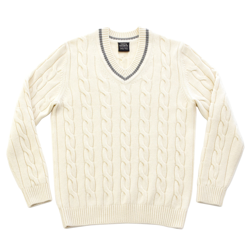 Drawer ケーブル編み ニットセーター カシミア Drawer ケーブル編み ニットセーター カシミア Drawer カシミヤシルク